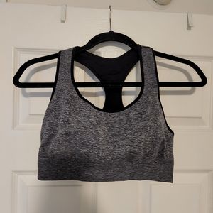 Grey Sports Bra